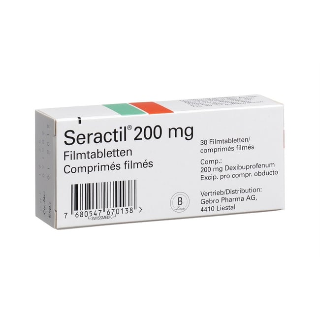 SERACTIL cpr pell 200 mg 30 pce