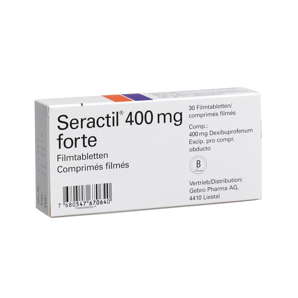 SERACTIL cpr pell 400 mg forte 30 pce