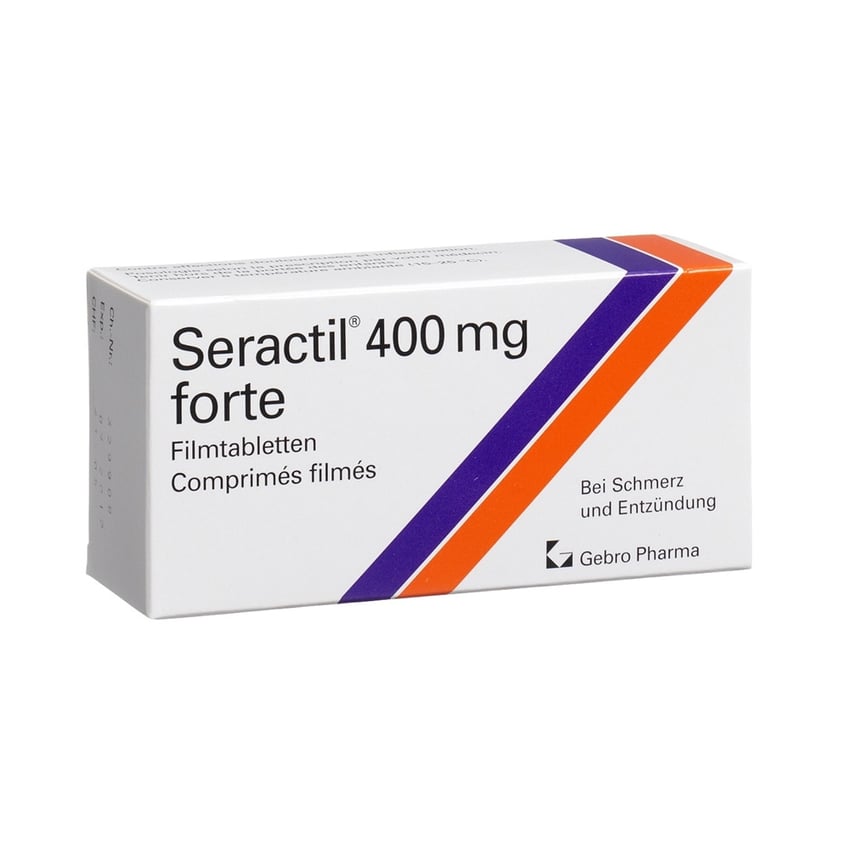 SERACTIL cpr pell 400 mg forte 50 pce