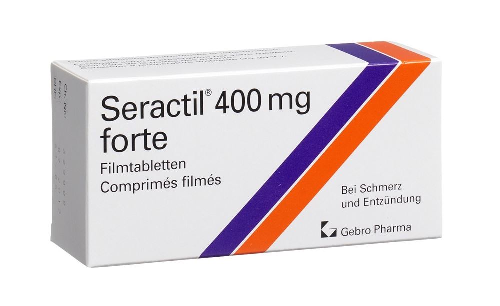SERACTIL cpr pell 400 mg forte 50 pce