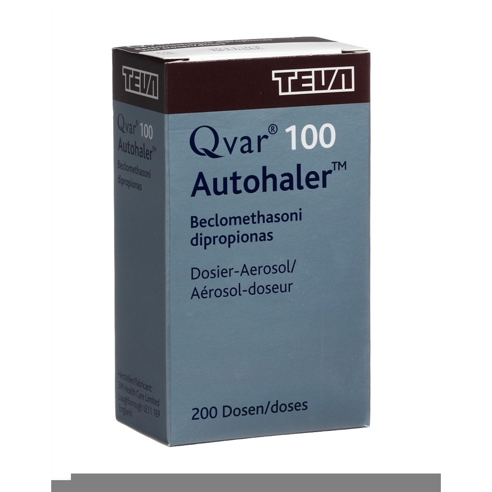 QVAR 100 Autohaler aéros doseur 100 mcg 200 dos