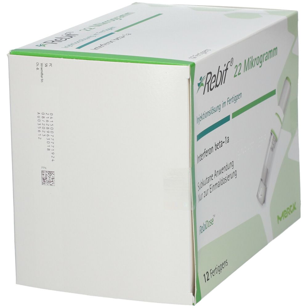 REBIF départ 6x8.8mcg + 6x22mcg ser pré 12 pce