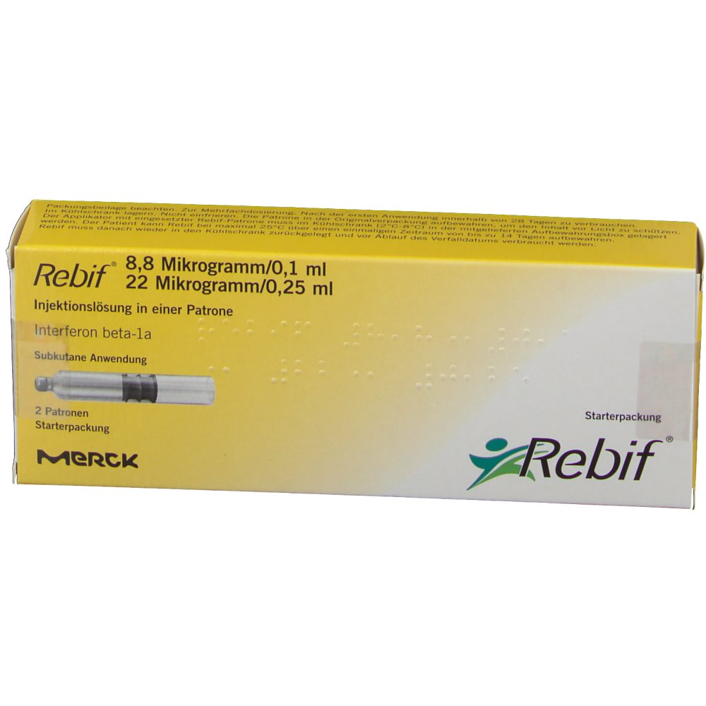 REBIF départ 6x8.8mcg + 6x22mcg ser pré 12 pce
