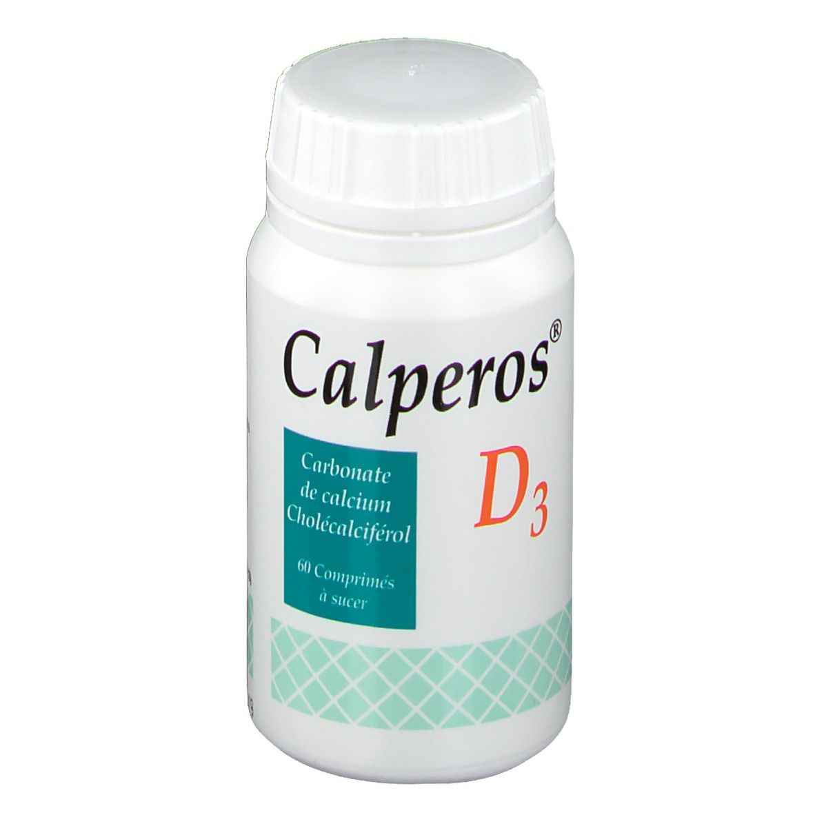 CALPEROS D3 cpr sucer menthe bte 60 pce
