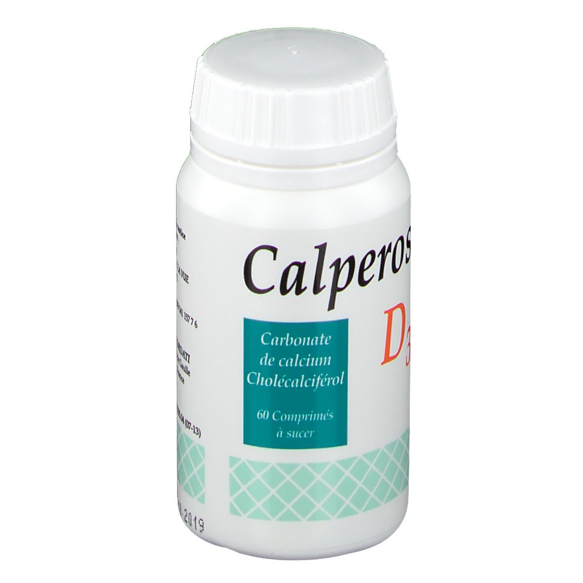 CALPEROS D3 cpr sucer nature bte 60 pce