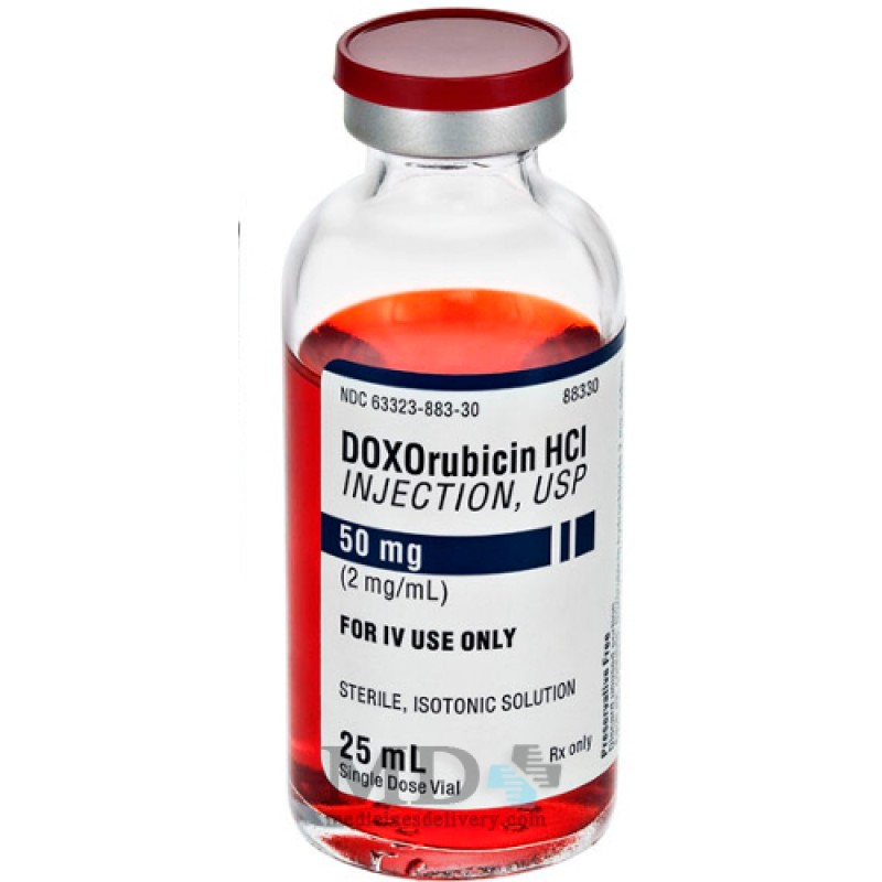 DOXORUBICINE Sandoz eco 100 mg/50ml 50 ml