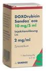 DOXORUBICINE Sandoz eco 200 mg/100ml 100 ml