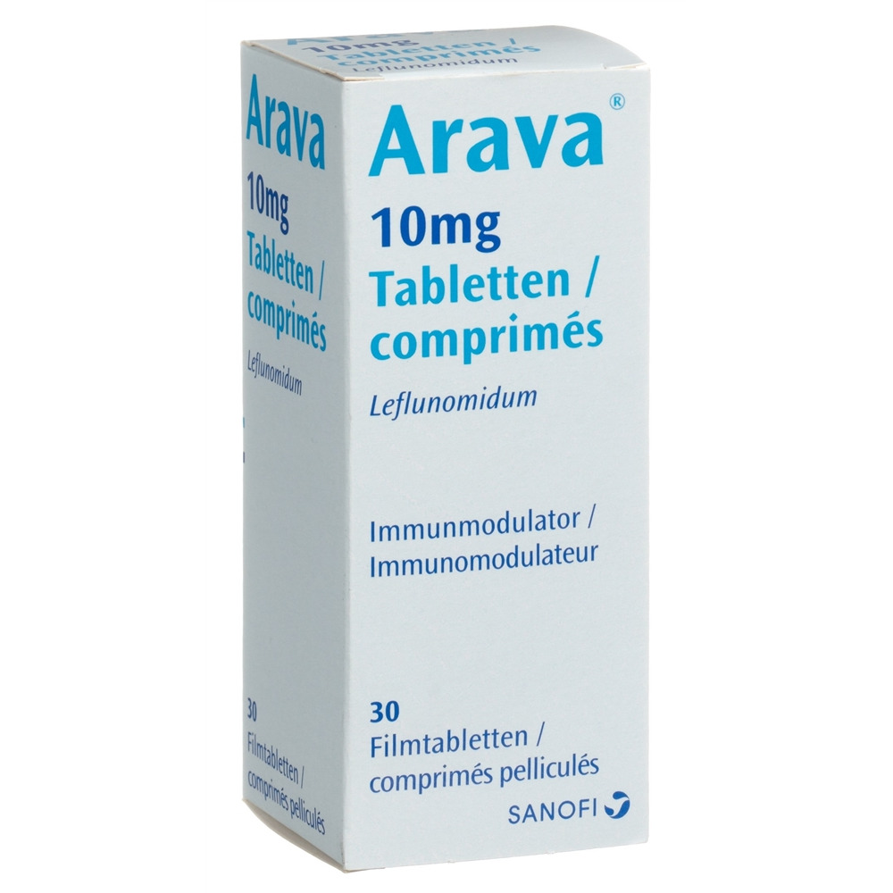 Arava 10 mg, comprimés pelliculés