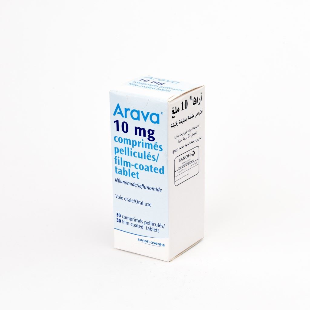ARAVA cpr pell 10 mg bte 30 pce