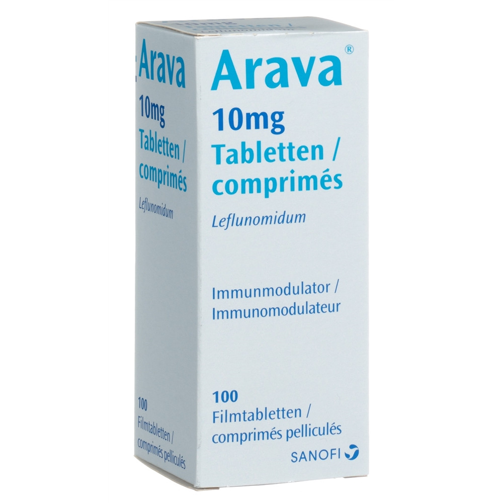 Arava 10 mg, comprimés pelliculés