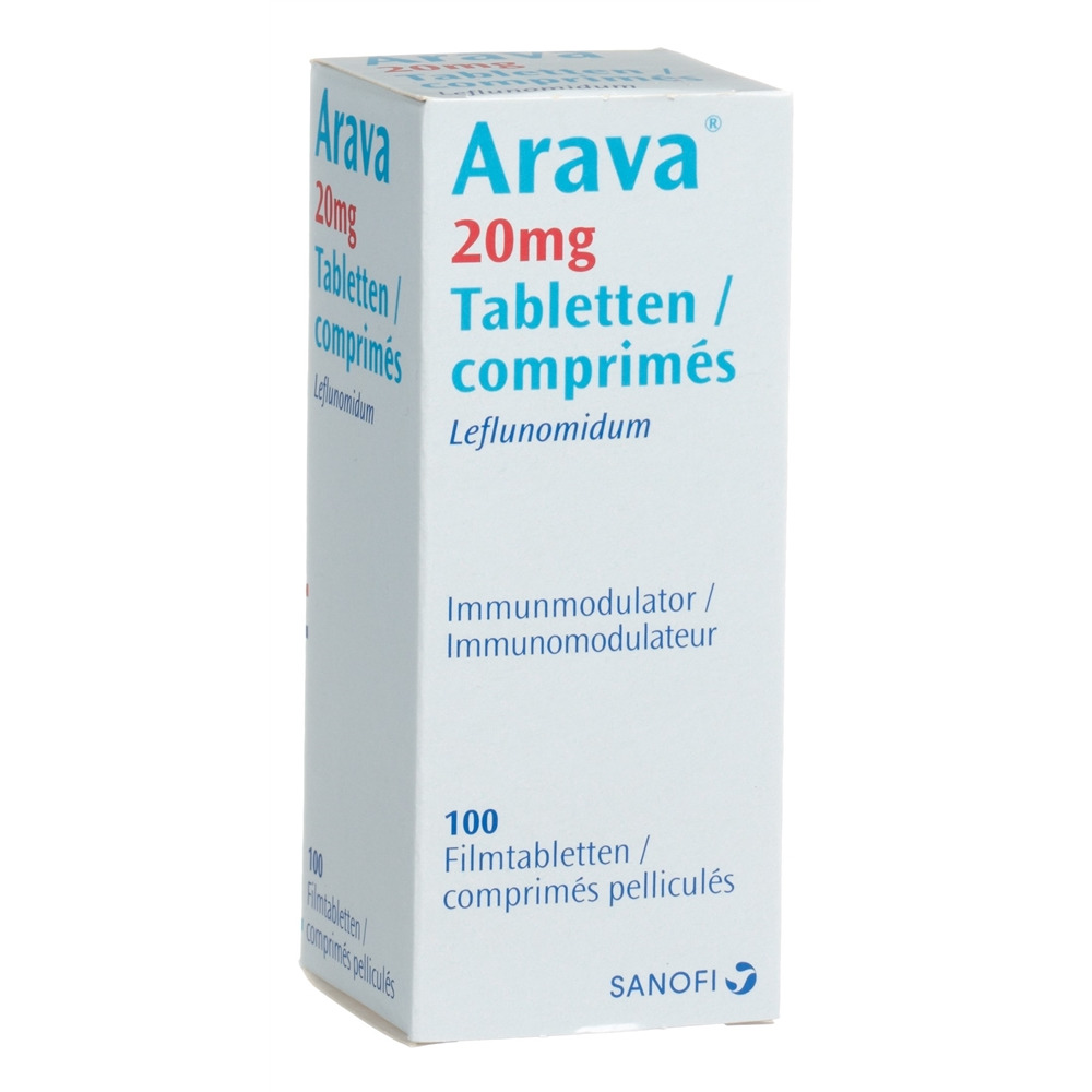 ARAVA cpr pell 20 mg bte 100 pce