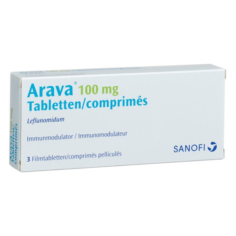 Arava 100 mg, comprimés pelliculés