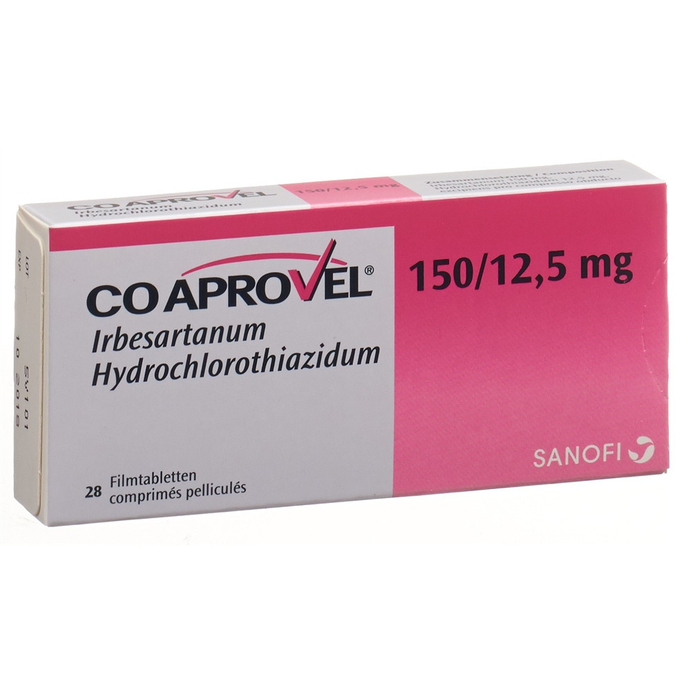 CoAprovel 150/12.5, comprimés filmés