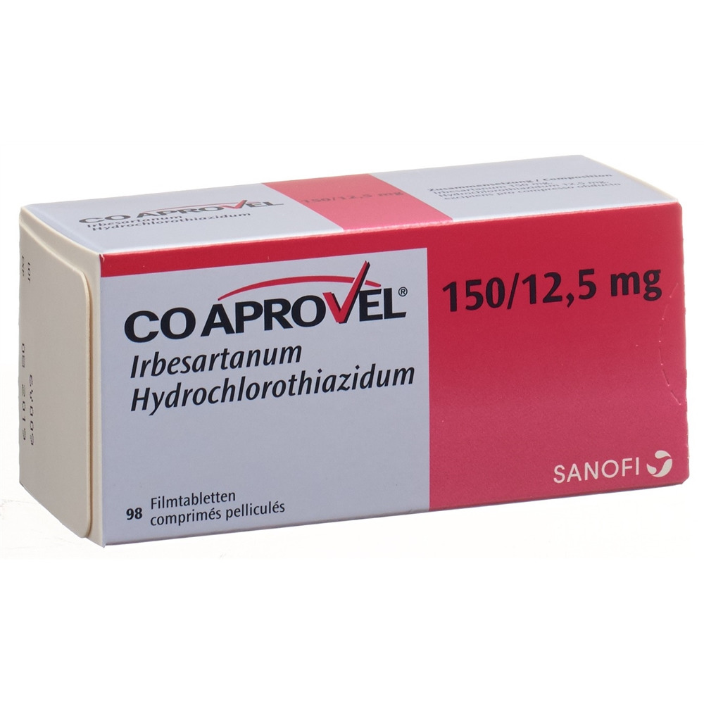 COAPROVEL cpr pell 150/12.5 98 pce