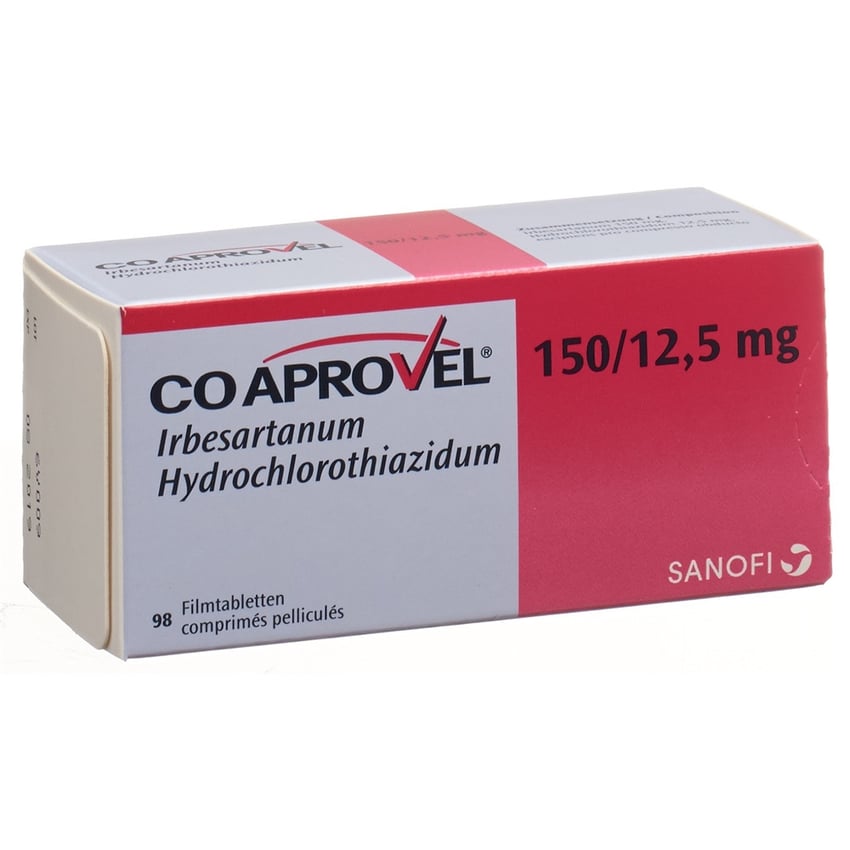 COAPROVEL cpr pell 150/12.5 98 pce