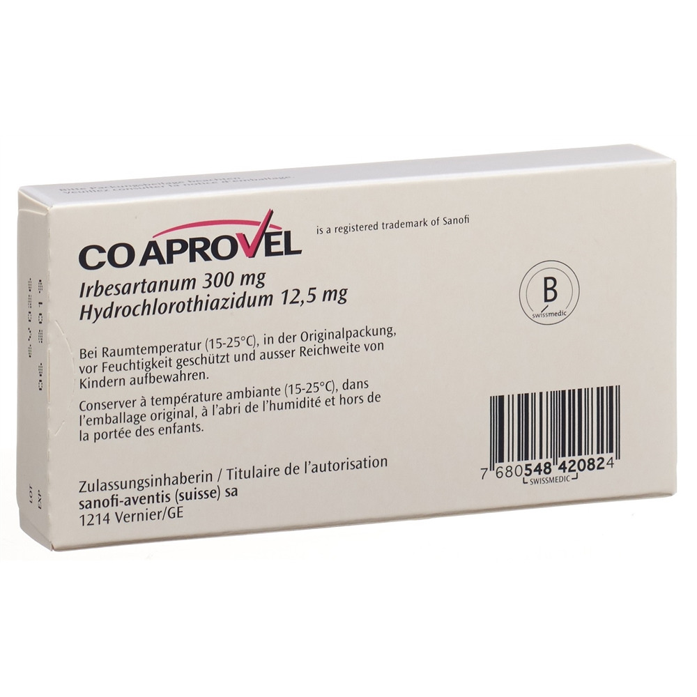 COAPROVEL cpr pell 300/12.5 28 pce