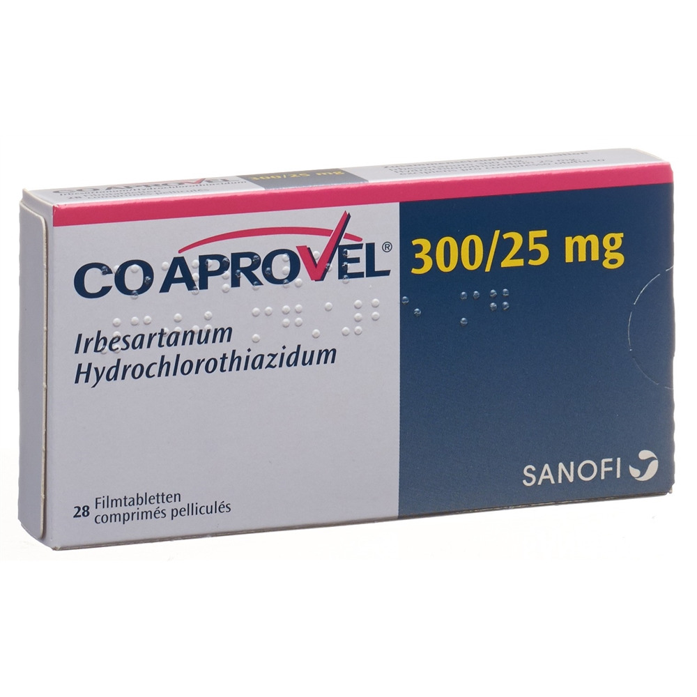 CoAprovel 300/25, comprimés filmés