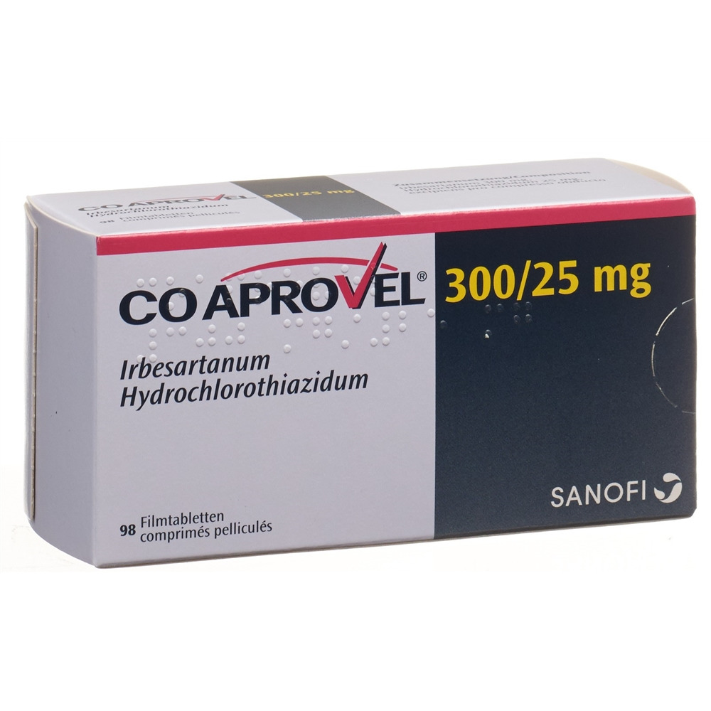 CoAprovel 300/25, comprimés filmés