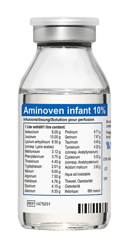 Aminoven infant 10%, Infusionslösung