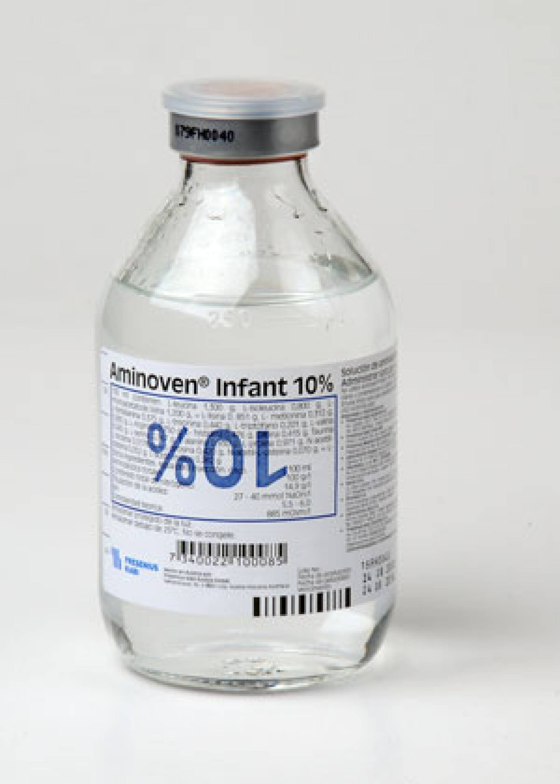 AMINOVEN infant sol perf 10 % 1000ml fl 6 pce