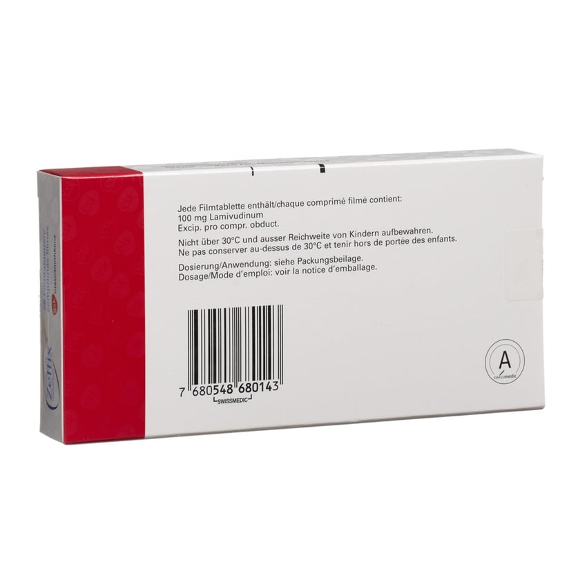 ZEFFIX cpr pell 100 mg 28 pce