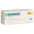 Oxycontin 40 mg, Tabletten retard