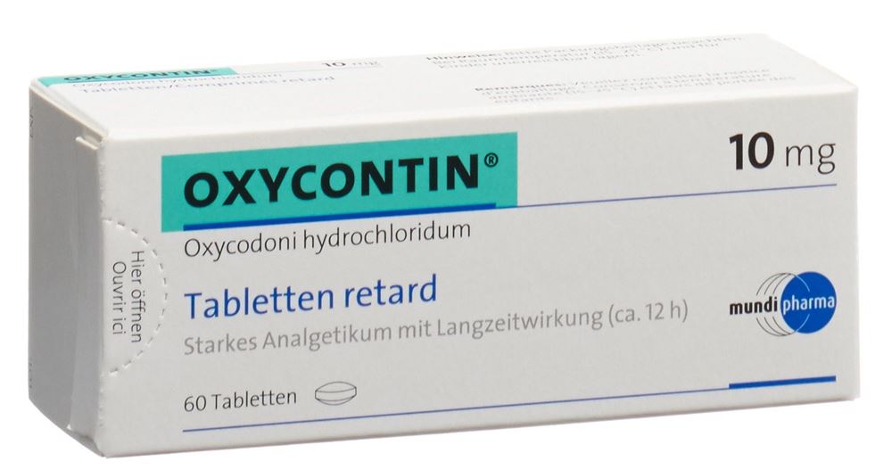 OXYCONTIN cpr ret 10 mg 60 pce