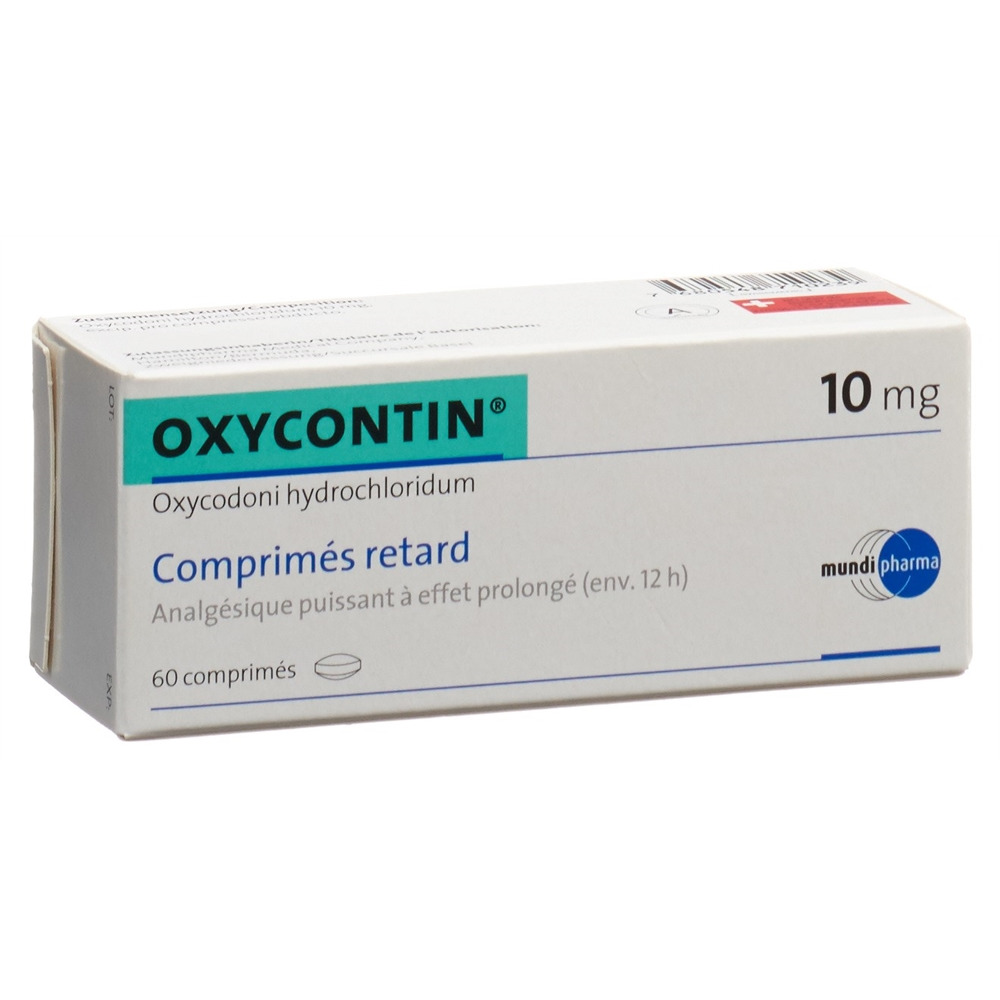 OXYCONTIN cpr ret 10 mg 60 pce