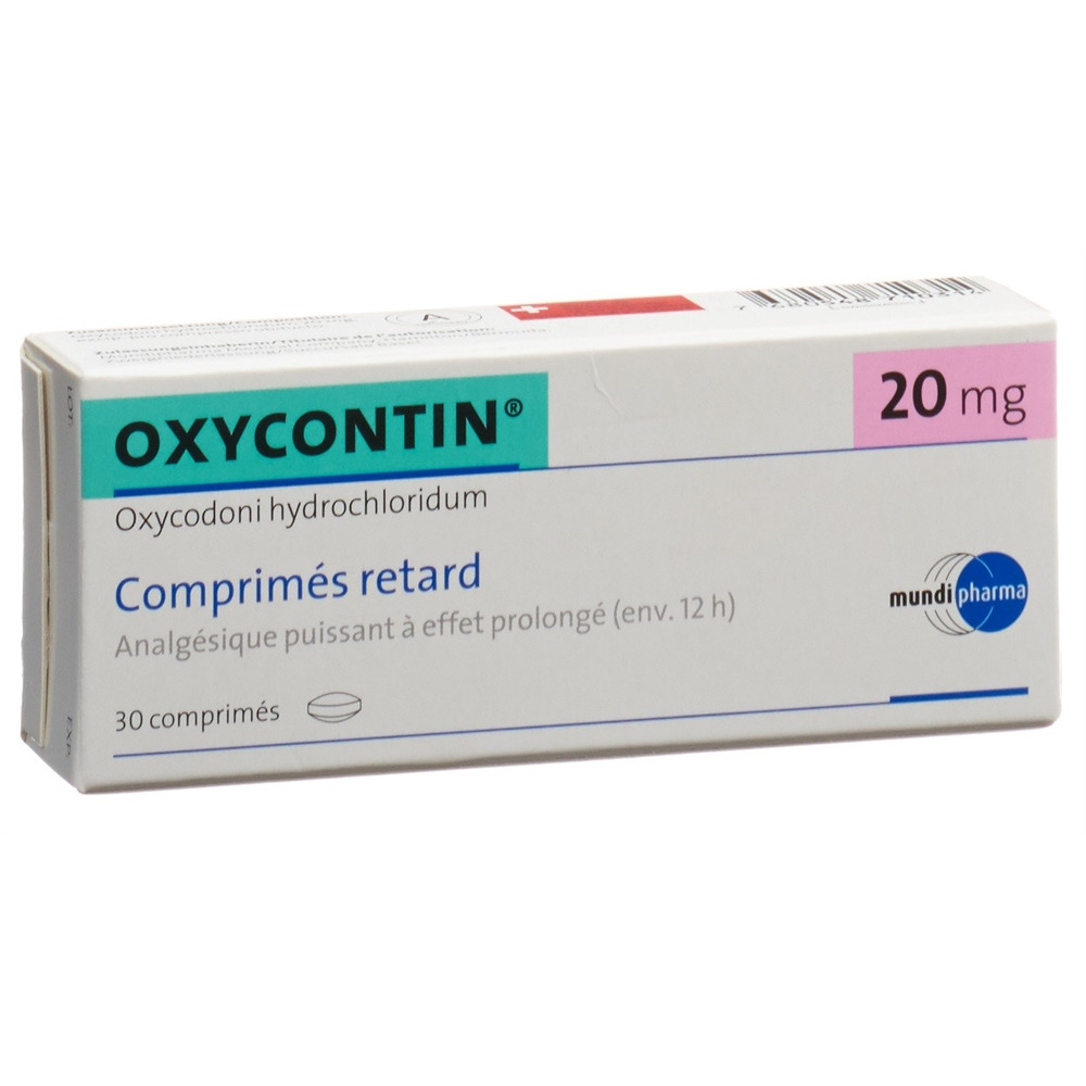 OXYCONTIN cpr ret 20 mg 30 pce
