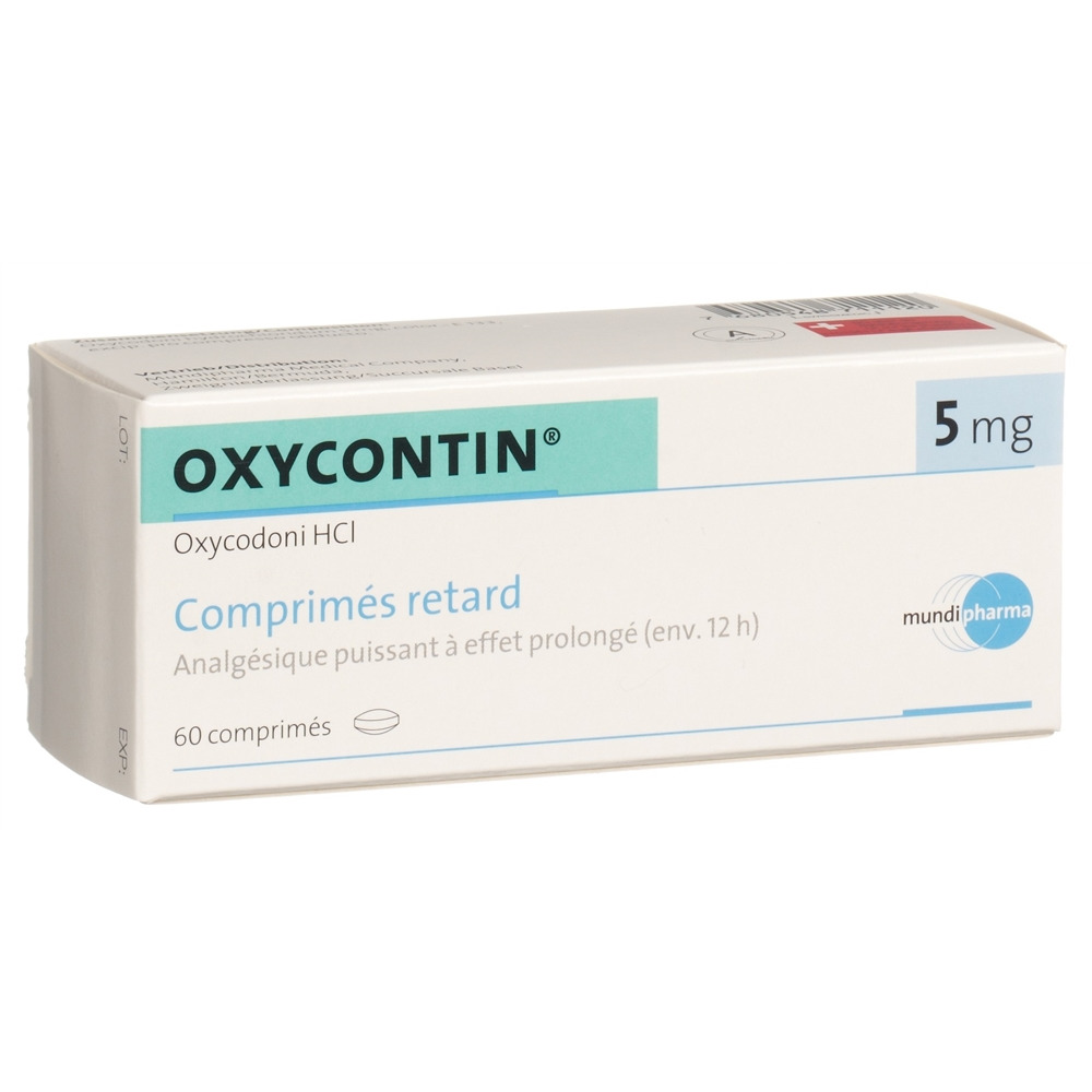OXYCONTIN cpr ret 5 mg 60 pce