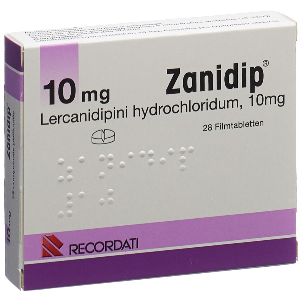 ZANIDIP cpr pell 10 mg 28 pce