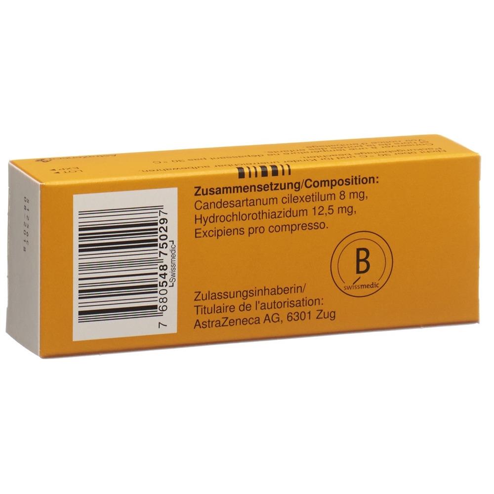Atacand plus 8/12.5 mg, Tabletten