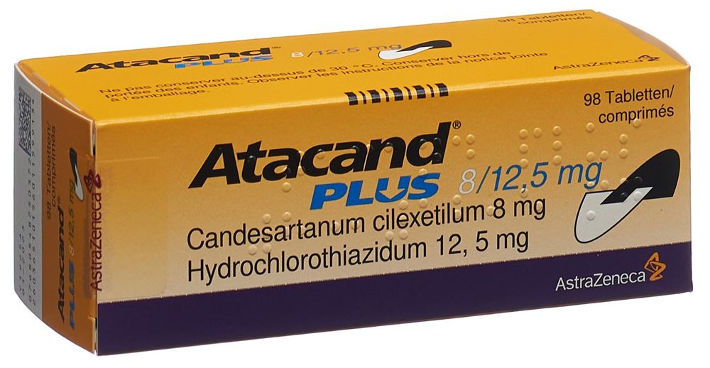 ATACAND plus cpr 8/12.5 mg 98 pce