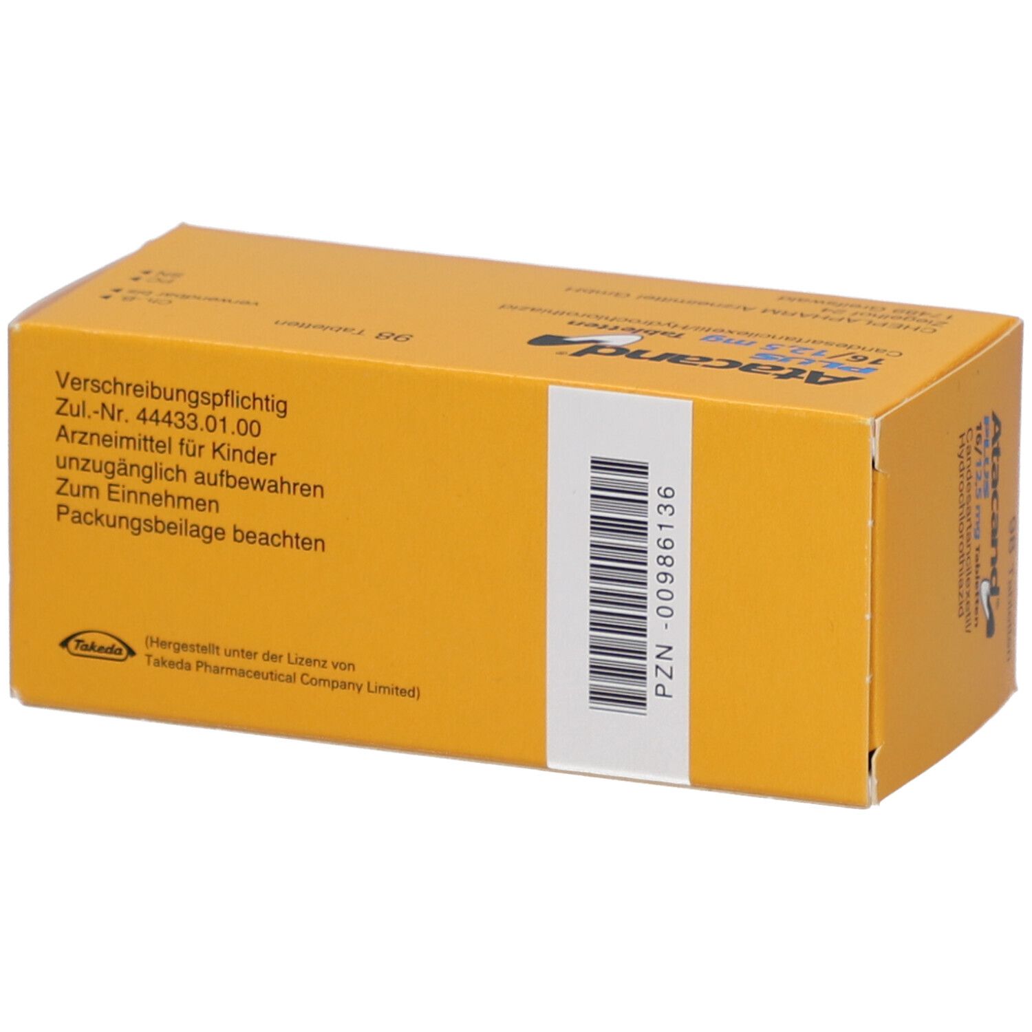 ATACAND plus cpr 16/12.5 mg 98 pce