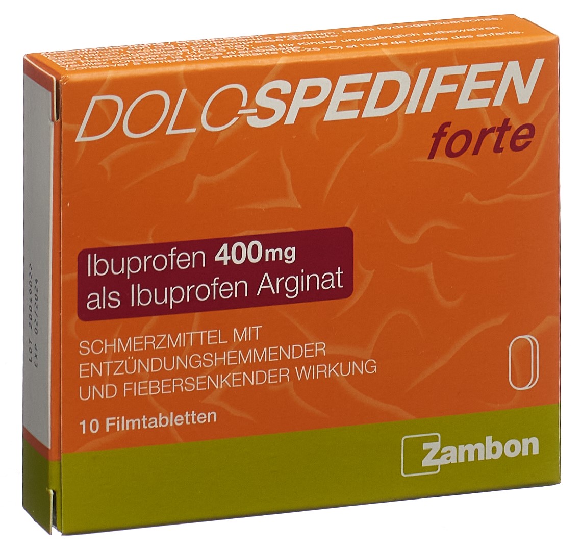 DOLO SPEDIFEN forte gran 400 mg sach 10 pce