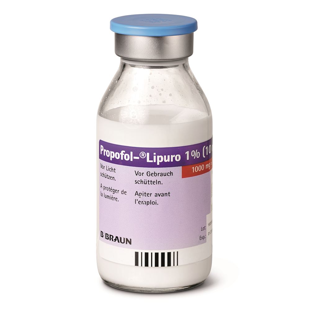 PROPOFOL LIPURO 1% 1 g/100ml 10 fl 100 ml