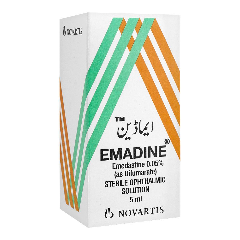 EMADINE gtt opht fl 5 ml