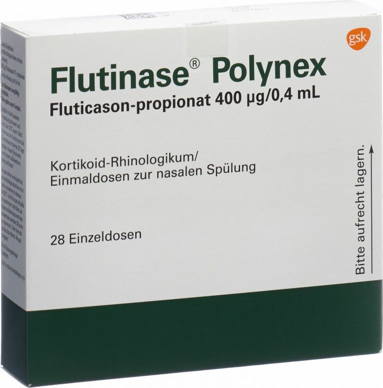 FLUTINASE Polynex susp 28 monodos 0.4 ml
