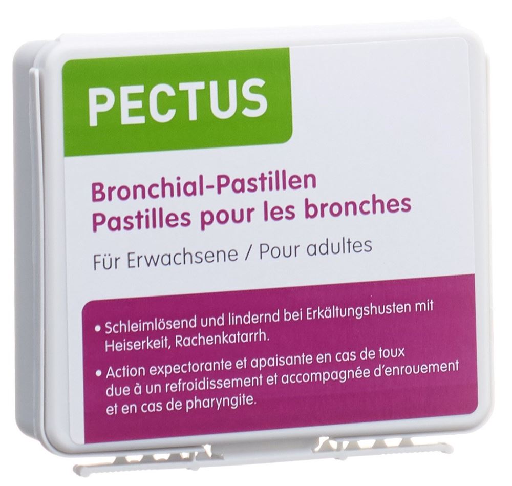 Pectus Bronchialpastillen, Lutschpastillen