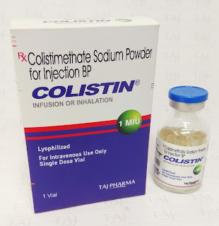 COLISTIN pour inhalation 1 mio UI c solv 14 pce