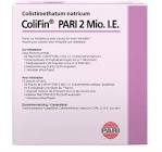 Colistin pour inhalation 2 Mio UI 14 pce