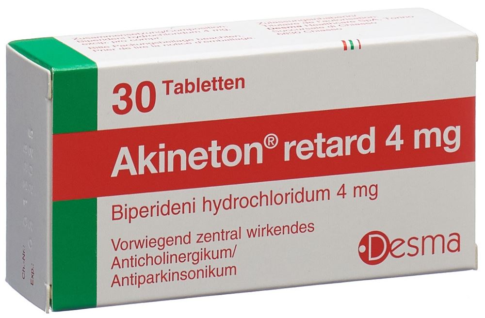 AKINETON retard cpr ret 4 mg 30 pce