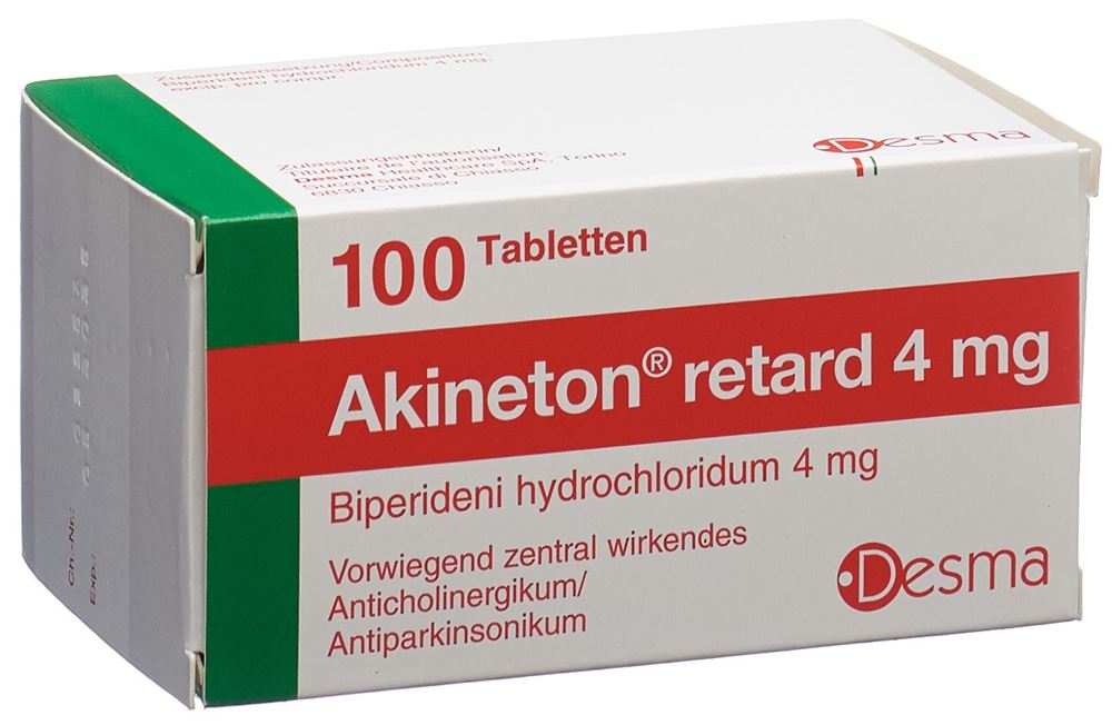 AKINETON retard cpr ret 4 mg 100 pce