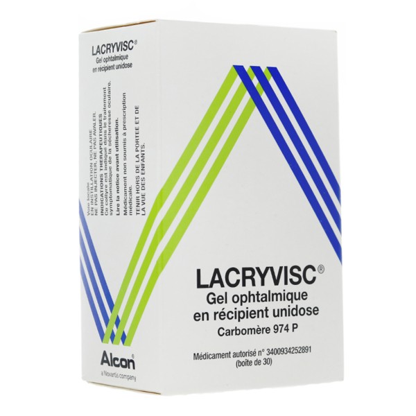 LACRYVISC SE gel opht 20 unidos 0.5 g