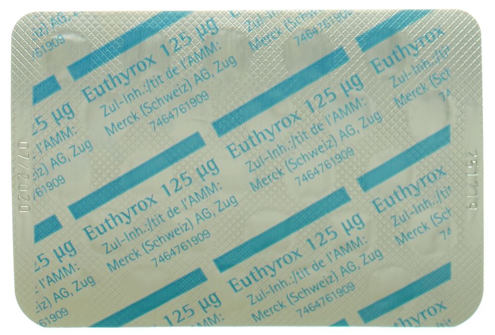 Euthyrox 125 µg, Tabletten