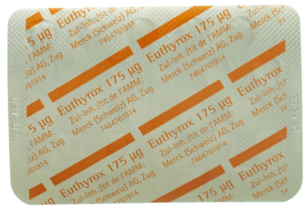 Euthyrox 175 µg, Tabletten