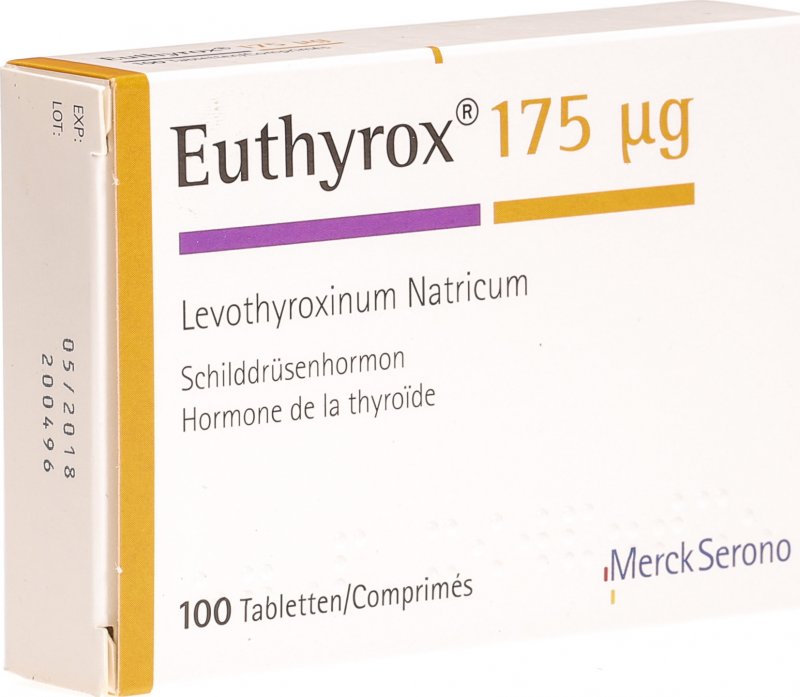 EUTHYROX 175 cpr 175 mcg 100 pce