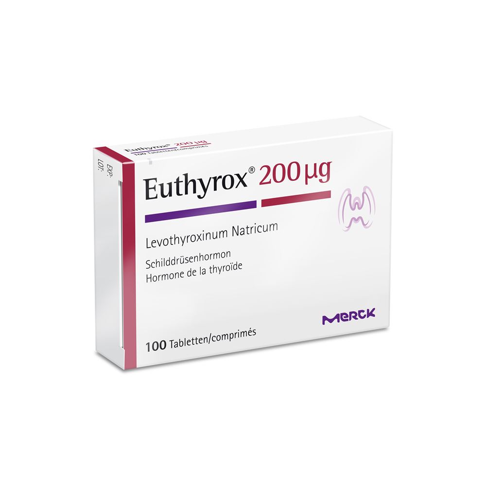 EUTHYROX 200 cpr 200 mcg 100 pce