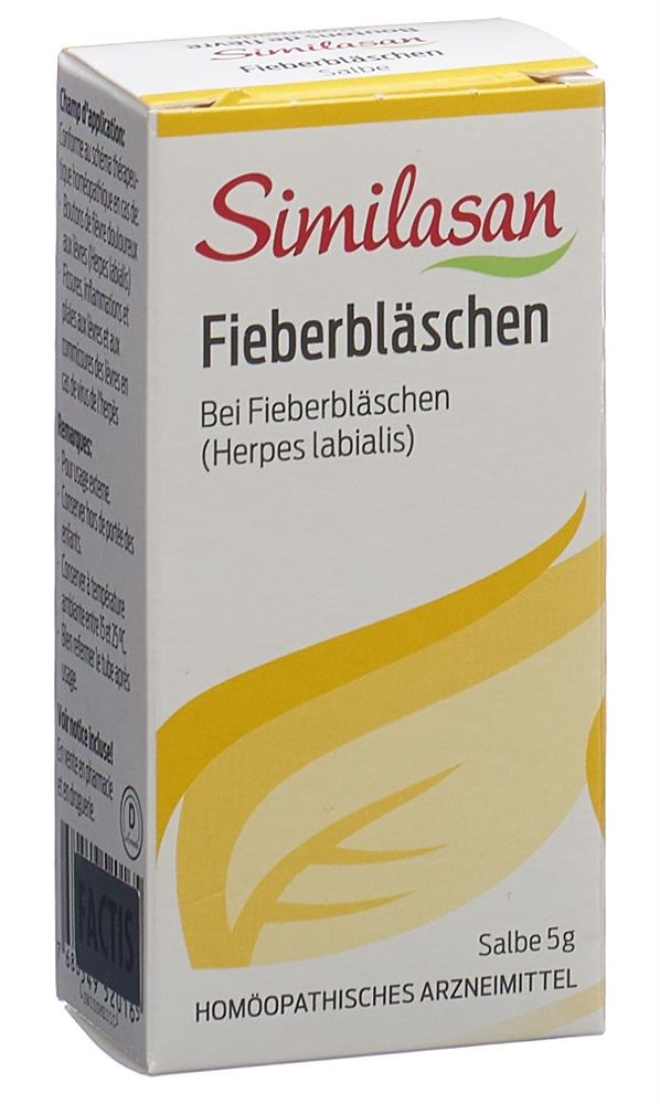 Similasan Fieberbläschen, Creme