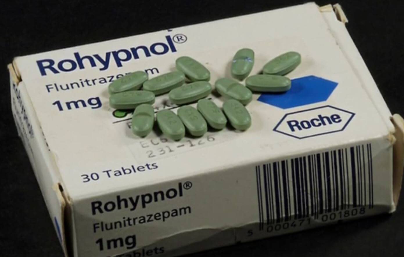 ROHYPNOL cpr pell 1 mg av colorant 30 pce